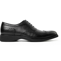 Dublin Black Rubber Sole