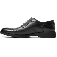 Dublin Black Rubber Sole