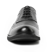 Dublin Black Rubber Sole