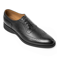 Dublin Black Rubber Sole