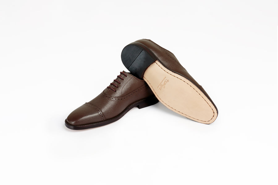 Liverpool Brown Pebble Grain