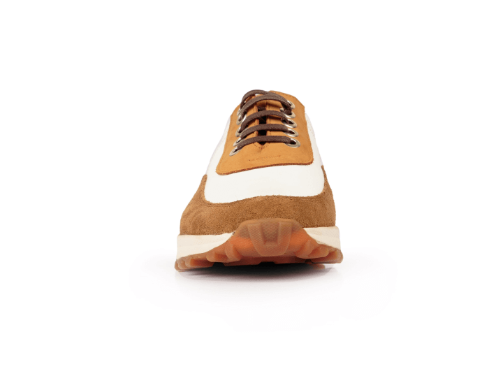 Toronto Tan White Trainers