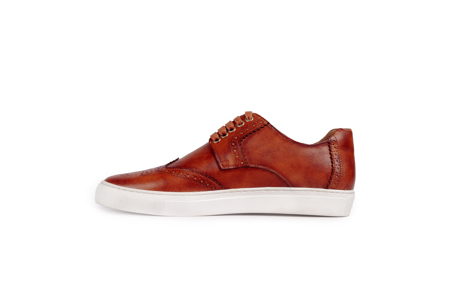 Capetown Camel White Sole