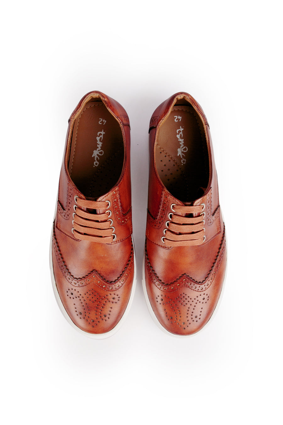 Capetown Camel White Sole